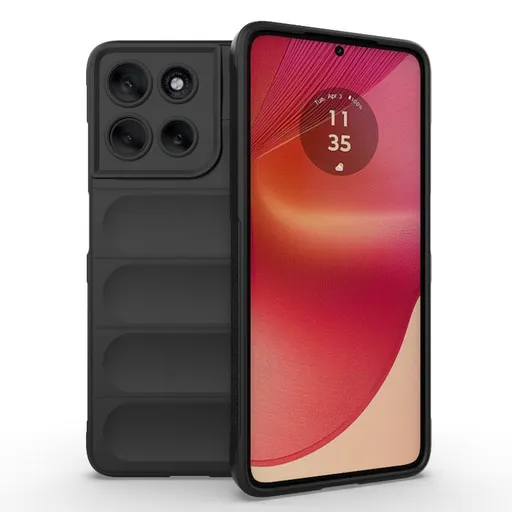 STEPS Ochranný kryt pre Motorola Moto G56 5G čierny