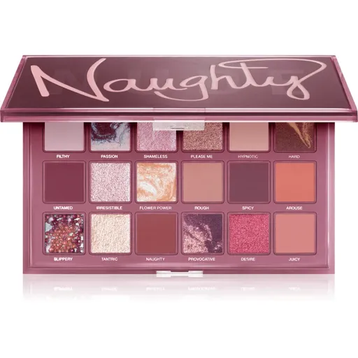 Huda Beauty Naughty Nude Eyeshadow Palette paletka očných tieňov 16,8 g