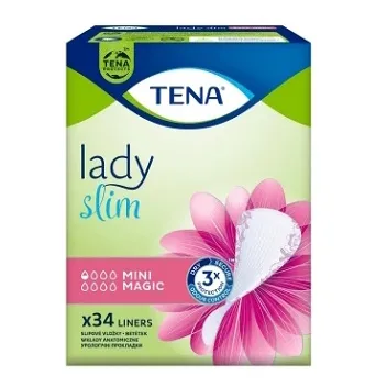TENA Lady mini magic inkontinenčné slipové vložky 34 kusov