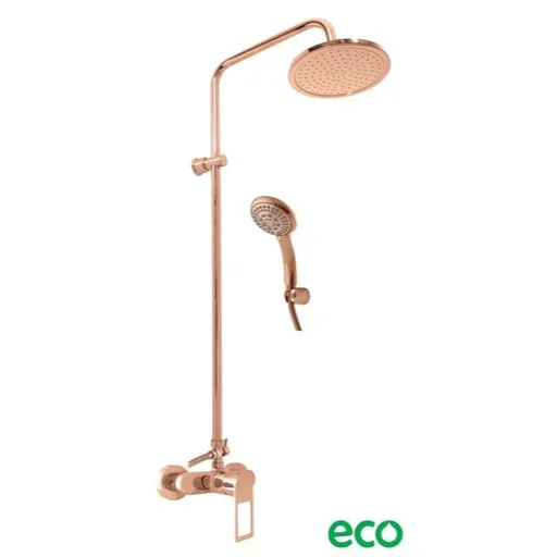 RAV SLEZÁK Nil sprchový systém zlatá ružová nl282.5/7zrl NL282.57ZRL
