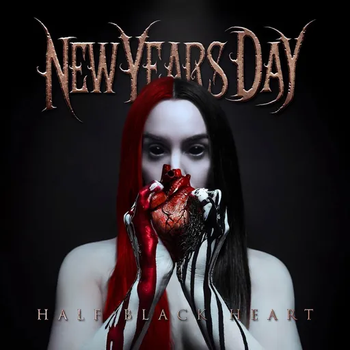 New Years Day: Half Black Heart - Limited Coloured Blood Red Vinyl Edition: Vinyl LP