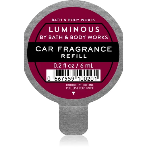 Bath & Body Works Luminous vôňa do auta náhradná náplň 6 ml