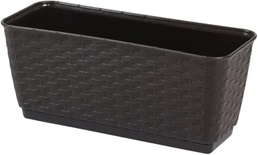 ProsperPlast Kvetináč RATOLLA CASE | umbra 48,9 cm