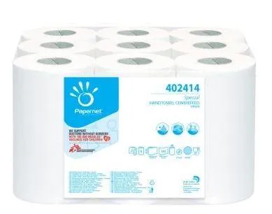 PAPERNET papierový uterák v rolke MINI, 2-vrstvová celulóza návin 50 m