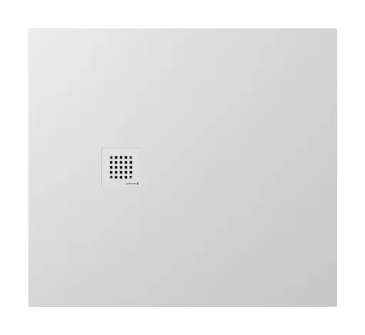 POLYSAN - TRENECA sprchová vanička z liateho mramoru s možnosťou úpravy rozmeru 100x90cm, biela matná 84306.11