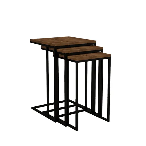 Odkladací stolík Pino, 3 ks