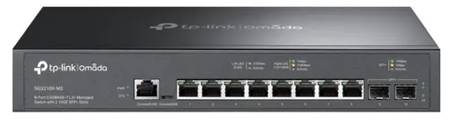 TP-Link SG3210X-M2 Switch L2+ Manažér, 8x 2,5 GLAN, 2x SFP+, Omada SDN