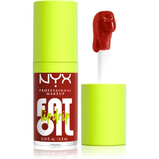 NYX Professional Makeup Fat Oil Lip Drip olej na pery odtieň Losin Cone Trol 4.8 ml