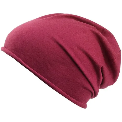 Myrtle Beach (Daiber) Čiapka z biobavlny MB7113 - Vínová