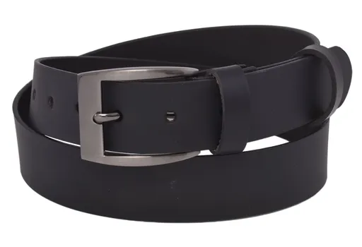 Pánsky kožený opasok 762-35-01 čierny pracka Félix