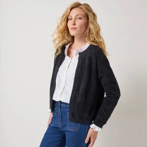 Sveter z úpletu s predĺženým vláknom