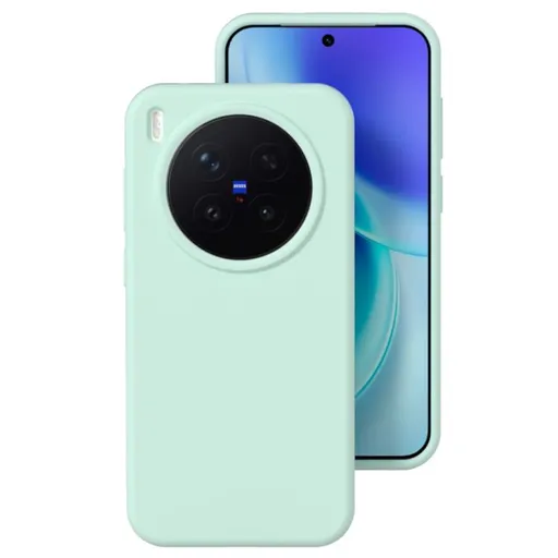 PROTEMIO LIQUID SILICONE Kryt pre Vivo X300 Pro svetlozelený