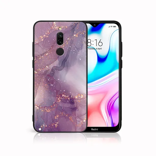 MY ART Ochranný obal Xiaomi Redmi 8 -PURPLE (148)