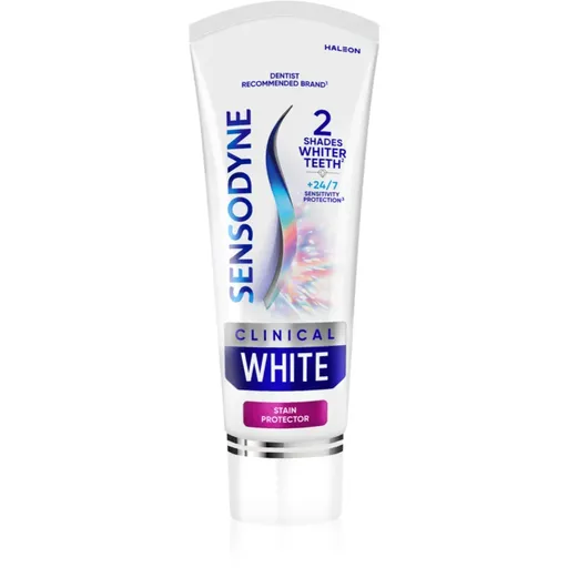Sensodyne Clinical White Stain Protector bieliaca zubná pasta 75 ml
