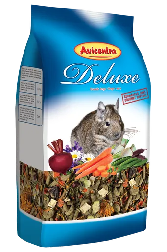 AVICENTRA Degu Deluxe krmivo pre osmáky degu 500g