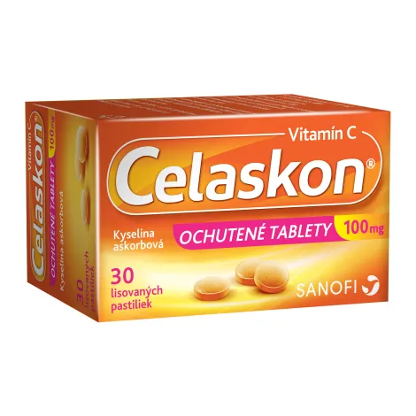 Celaskon 100 mg OCHUTENÉ TABLETY 30 ks