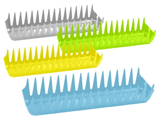 PETRA PLAST - Stojan na taniere hrebeň, rôzne farby