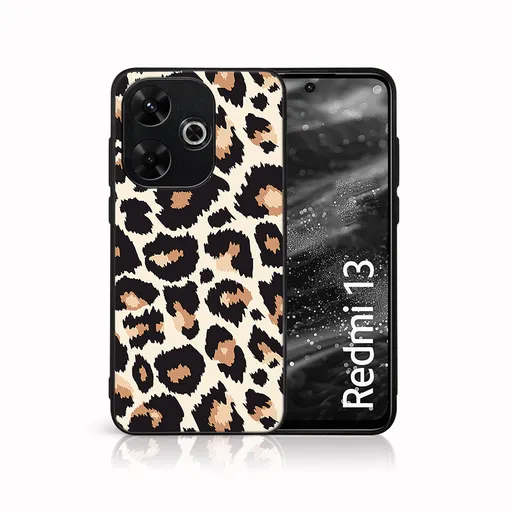 MY ART Ochranný kryt pre Xiaomi Redmi 13 LEOPARD PRINT (238)