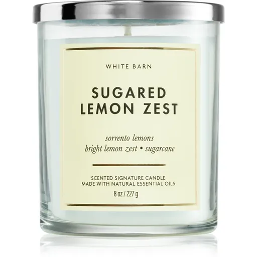 Bath & Body Works Sugared Lemon Zest vonná sviečka 227 g