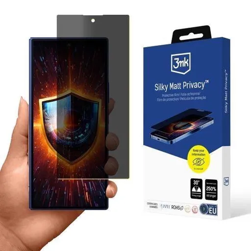 3mk ochranná fólia Silky Matt Privacy pre Samsung Galaxy Z Fold 7