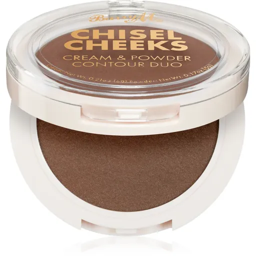 Barry M Chisel Cheeks kontúrovacia paletka na tvár duo Medium 11 g