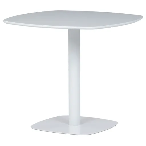 Jedálenský stôl 80 x 80 cm, biela