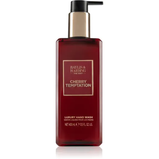 Baylis & Harding The Edit Cherry Temptation luxusné tekuté mydlo Cherry, Jasmine & Sandalwood 400 ml
