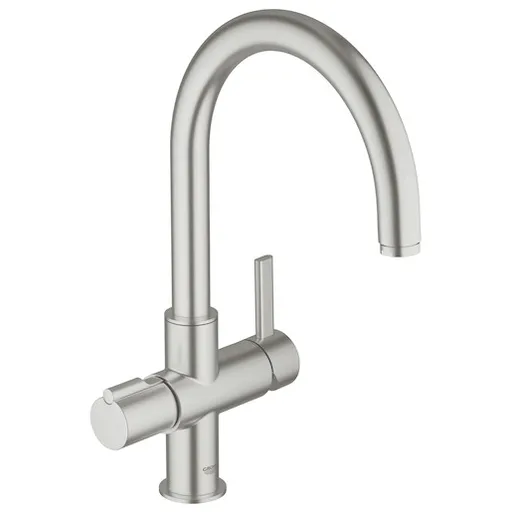Grohe Red drezová batéria s kaderníckou spŕškou supersteel 30033dc0 G30033DC0