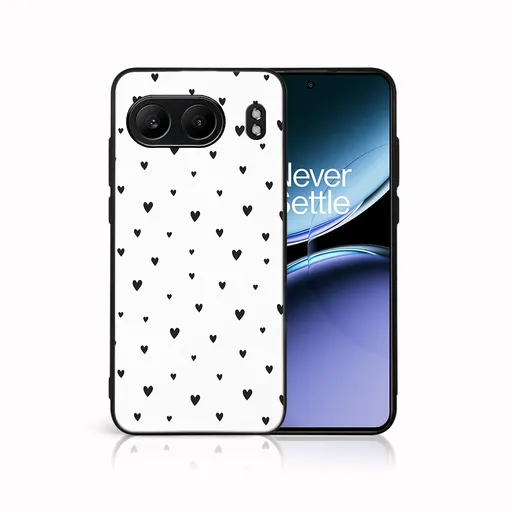 MY ART Ochranný kryt pre OnePlus Nord 4 5G BLACK HEARTS (167)