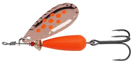 Abu garcia rotačka droppen spinners sinking matte fluo orange - 4,6 cm 8 g