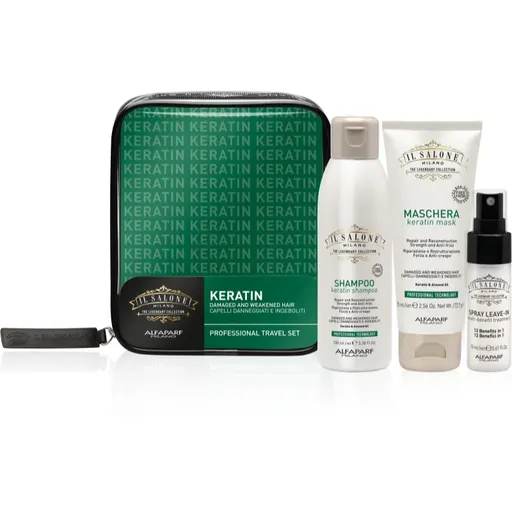 Alfaparf Milano Il Salone Milano Keratin cestovná sada pre posilnenie vlasov