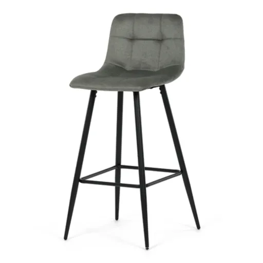 Barová stolička Autronic 43x101 cm zelená látka AUB-X7015 GRN2