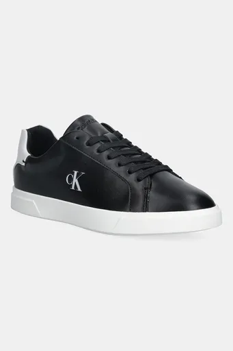 Tenisky Calvin Klein LOW PRO CUP LACEUP LTH MOIRE