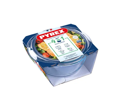 Sklenená zapekacia misa PYREX s vekom Ø20cm/2,1l