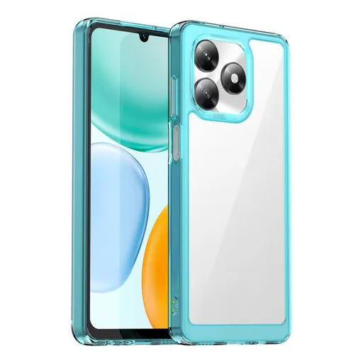 CRYSTAL Ochranný kryt pre Honor X5c Plus tyrkysový