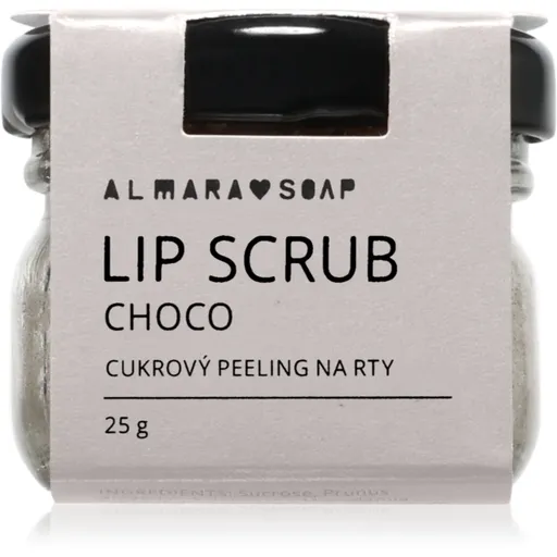 Almara Soap Lip Scrub cukrový peeling na pery Choco 25 g