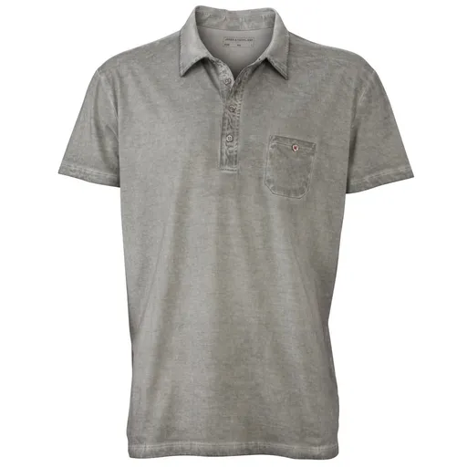 James & Nicholson (Daiber) Pánska Gipsy polokošeľa JN988 - Šedá | S