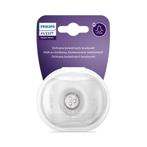 Philips Avent chránič prsných bradaviek,Philips AVENT Chránič prsných bradaviek medium 2 ks + sterilizačný obal