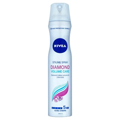 NIVEA Lak na vlasy Diamond Volume Care 250 ml