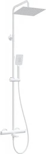 DEANTE - Therm biela sprchová batéria s vaňovou batériou, termostatická NAC_A1HT