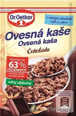 Ovsená kaša Čokoláda - Dr.Oetker, prášok 58g