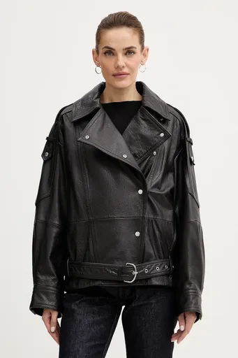 Kožená bunda BOSS Orange C Sassea