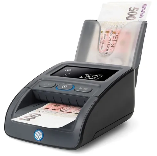 Detektor falzifikátov bankoviek SAFESCAN 155-S, čierny