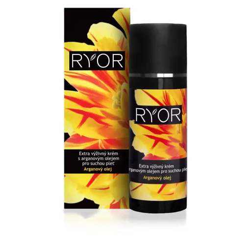 RYOR Extra výživný krém s arganovým olejom pre suchú pleť 50 ml
