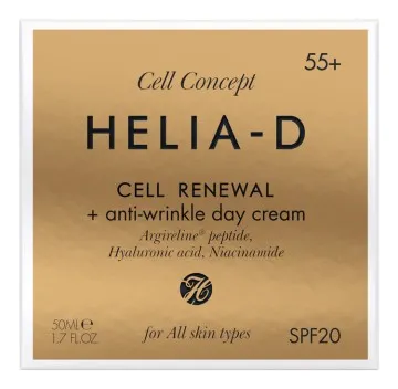 Helia-D Cell Concept 55+ Obnova buniek + Denný krém proti vráskam 50 ml