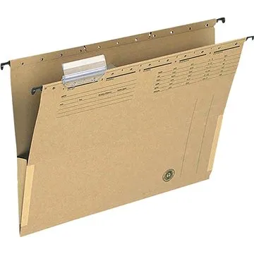 Q-CONNECT A4, hnedé, bočnice – balenie 25 ks (KF00556)