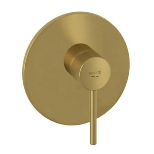 Kludi Bozz sprchová batéria bez podomietkového telesa brúsené zlato 38655N076