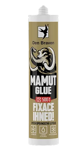 MAMUT lepidlo HIGH TACK - Vysokopevnostné lepidlo biela 290 ml