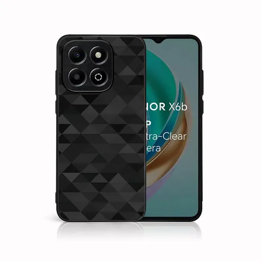 MY ART Ochranný kryt pre Honor X6b BLACK TRIANGLES (232)