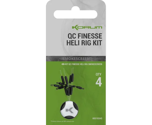 Korum montáž smokescreen qc finesse heli rig kit